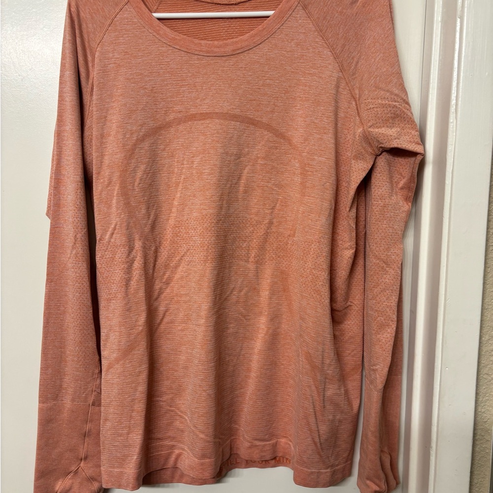 Women's Orange Long Sleeve Top swiftly long sleeve